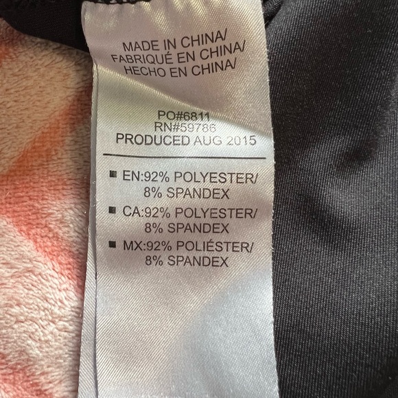 #242 Loft green and white striped pants - Picture 3 of 9